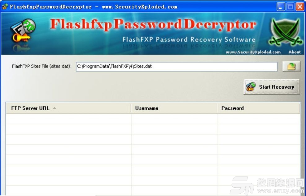 flashfxp密码工具